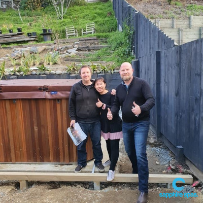 Can't wait to test the swim jets in our new swim spa thanks to the team @ Paramount Pools Tauranga NZ